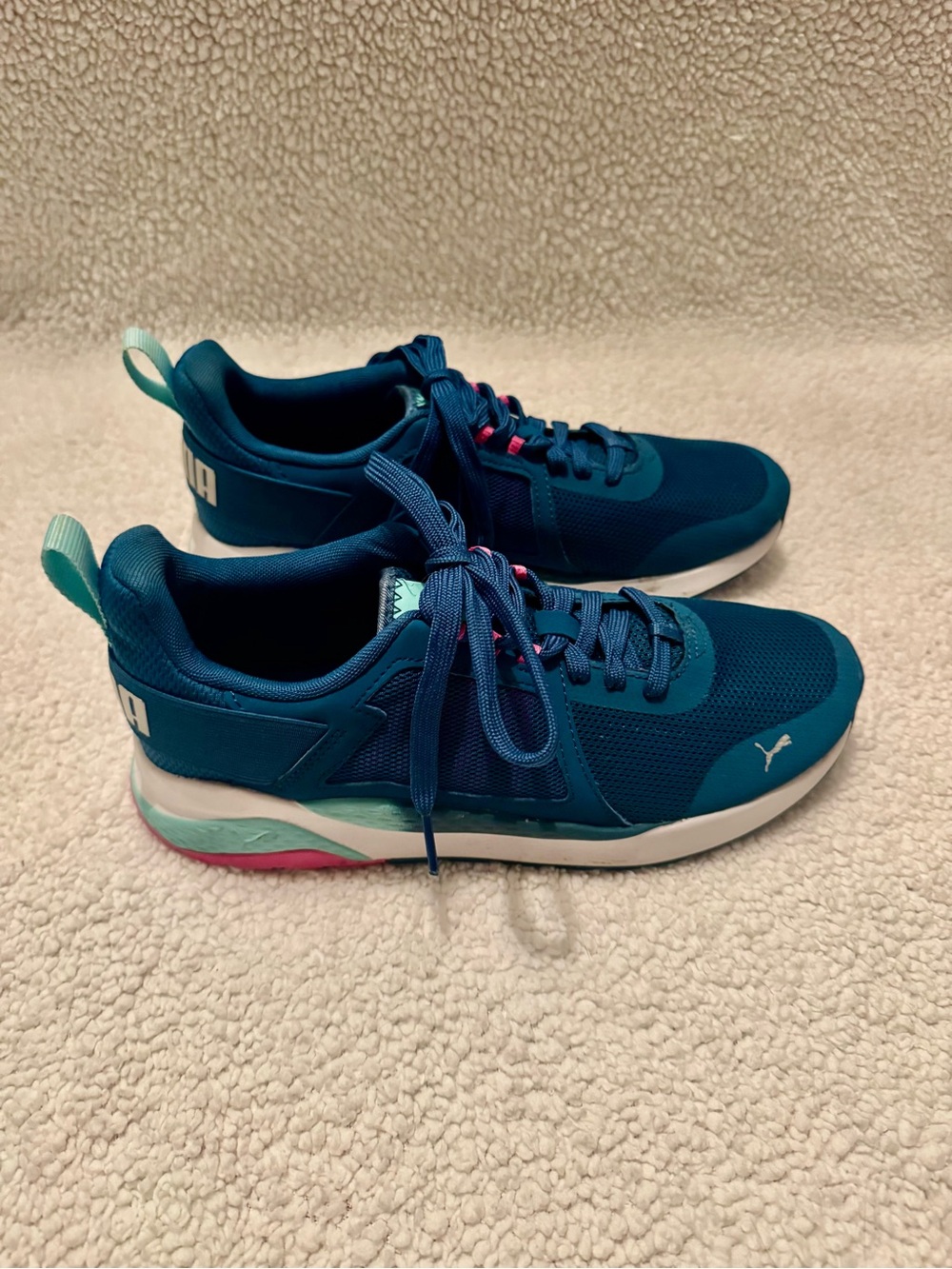 Puma Teal Women's Athletic Sneakers